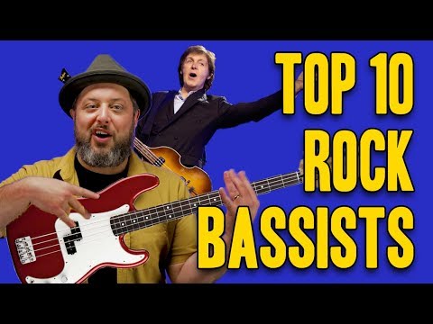 Top 10 Greatest Rock Bassists | Marty Schwartz
