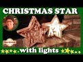 Making a christmas star with lights | Scroll saw project | Woodwork christmas ornaments Making a christmas star with lights | Scroll saw project | Woodwork christmas ornaments