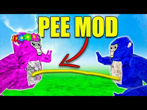 Trolling With A PEE Mod In Gorilla Tag!? (Crazy)