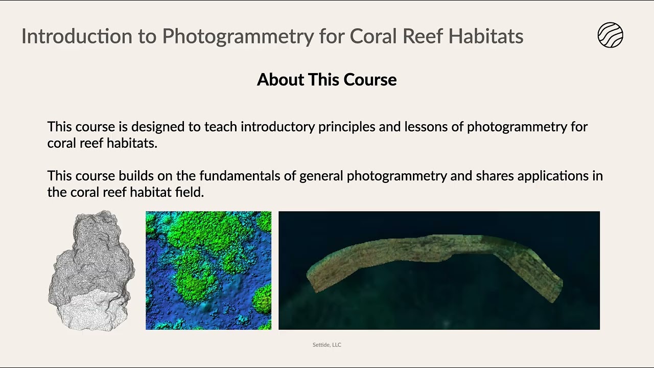 Course Sneak Peak - Introduction to Photogrammetry Coral Reef Habitats Intro