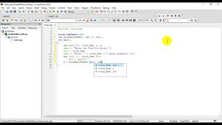 Find Smallest Number in Array using Function