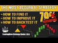 Accurate Trading Strategy, find it, backtest it, and improve it (Note: v3 is repainting indicator )