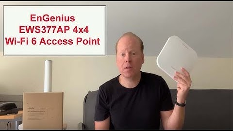 Unboxing EnGenius Neutron EWS377AP 4x4 Wi-Fi 6 802.11ax Access Point