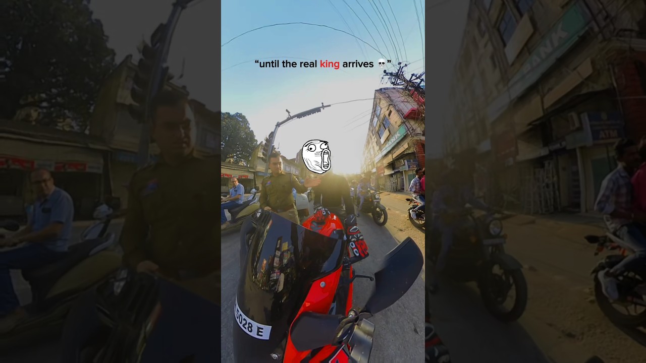 police vs superbike s1000rr superbikersraipur reaction public