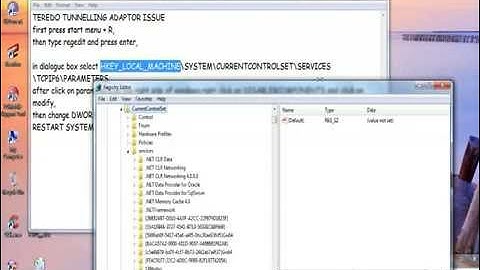 SOLVE TEREDO TUNNELLING ADAPTOR ERROR CODE 10