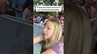 TEENS CAN NEVER VISIT THEME PARKS AGAIN #shorts