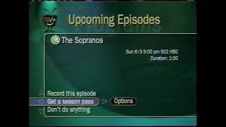 Tivo The Sopranos commercial (2001)