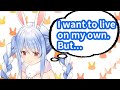 【Hololive】Is Usada Pecora considering living on her own?【Vtuber translation, Eng Sub】