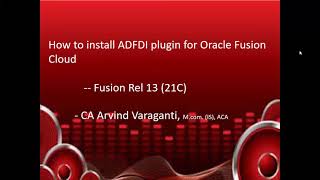 Fusion Cloud:- How to install ADFDI Plugin and use ADFDI screenshot 4