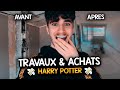 JE DÉCOUVRE MON APPART APRÈS TRAVAUX, ACHATS &amp; CONCOURS HARRY POTTER ! 🎁VLOGMAS #1