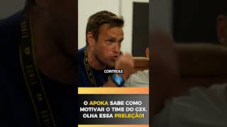 PRELEÇÃO DO APOKA ANTES DO JOGO CONTRA DESIMPAIN  #kingsleague #futebol #g3x #gaules