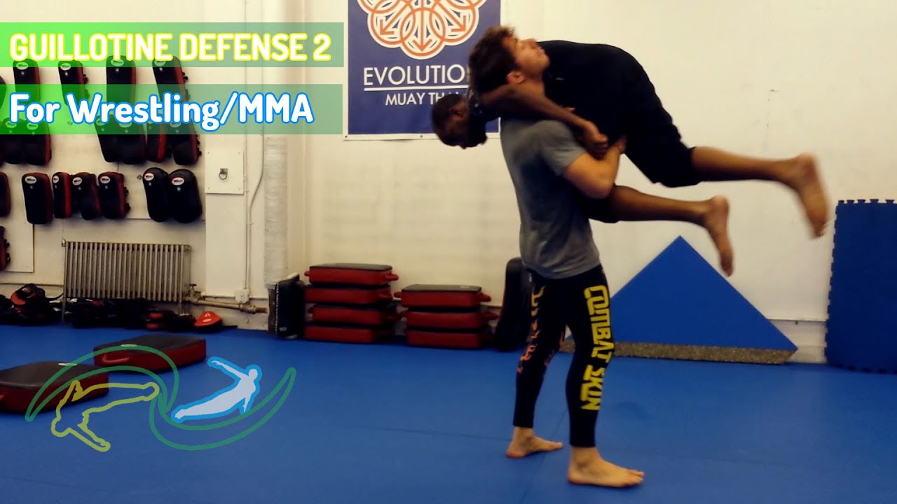 How to prevent guillotine chokes when attempting the takedown 2