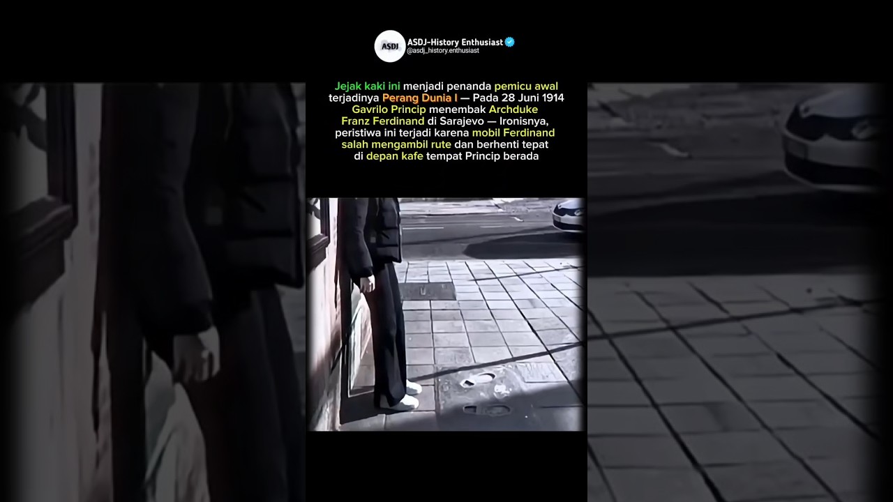 Jejak Kaki yang Memicu Perang Dunia I