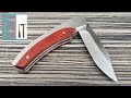 My first folding knife making