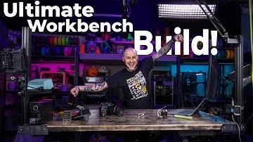 STEEL Reinforced 3D Print - Ultimate Workbench Build!
