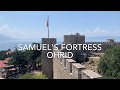 Ohrid samuels fortress north macedonia 4k