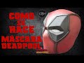 Como Se Hace: Máscara Deadpool - Deadpool &amp; Wolverine - Marvel - Goma Eva - DIY