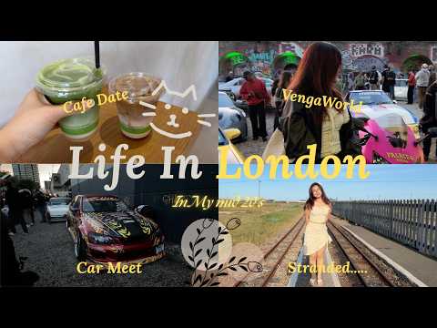 London Diaries 🪷 VengaWorld Car Meet, Coast Drive, Baking & More #vlog