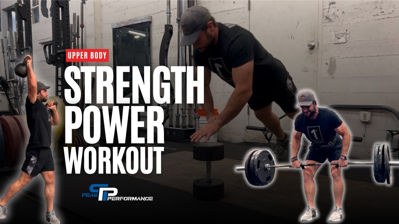 🔥 Upper Body Power & Strength Workout for Explosive Athletes 🔥 - YouTube