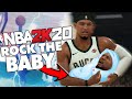 NBA 2K20 MyCAREER - Rock The Baby Taunt On D.Lillard! DAME DROPS 45+ [ EP.8 ]