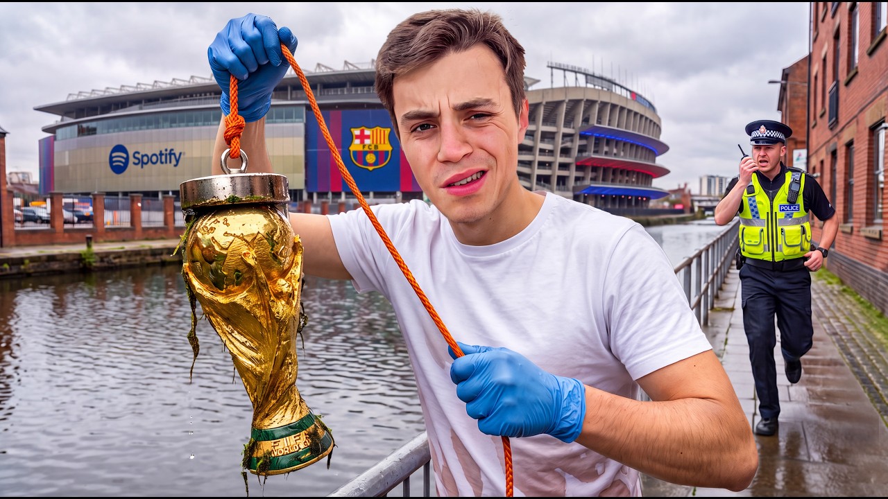 Busqué con un Iman de Metales en Estadios de Futbol
