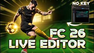 FC 26 Live Editor | FC 26 Live Editor 26.2.8 | ULTIMATE CAREER MODE TOOL