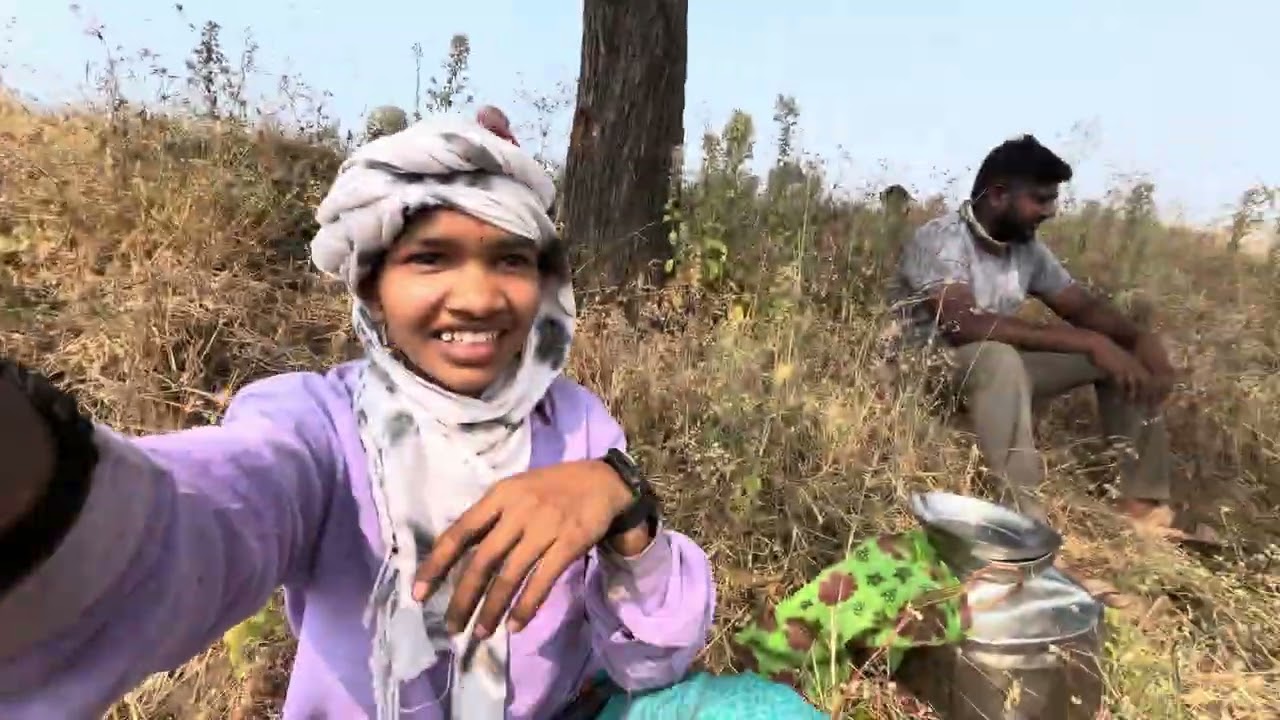 हरभरा काढला 😍 नानी वर केला prank 😂vlog no:-48#gaurivlog #sheti#chana#funny#comedy#prank#prankvideo  