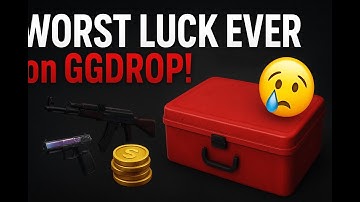 WORST LUCK EVER on GGDROP! 😭 USE MY CODE: YUMBO