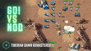 GDI vs Nod in 3 Matches - Tiberian Dawn Remastered