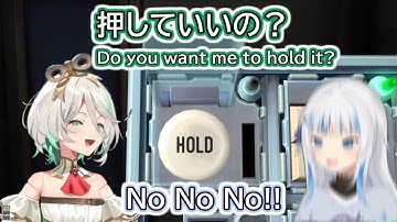 Cecilia has fun teasing Gura when she panics【Hololiveclips/Gawr Gura/Cecilia Immergreen】