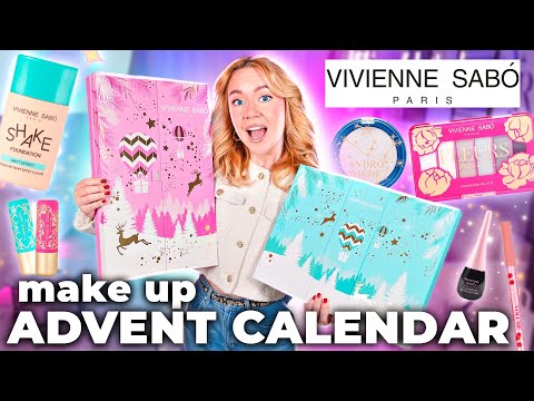 БОЛЬШАЯ РАСПАКОВКА АДВЕНТ-КАЛЕНДАРЕЙ VIVIENNE SABO  мнооого косметики! Makeup Advent Calendar