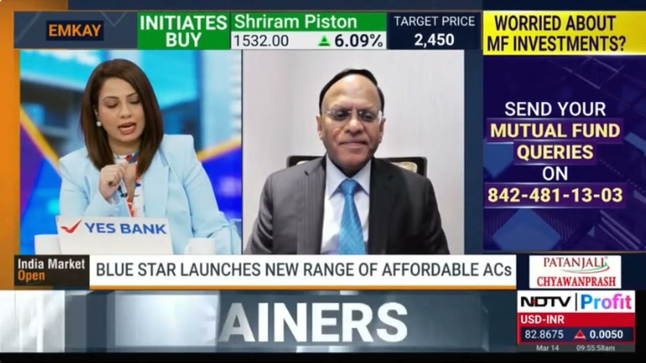 Mr B Thiagarajan, MD, Blue Star - NDTV Profit - Business and Market Outlook