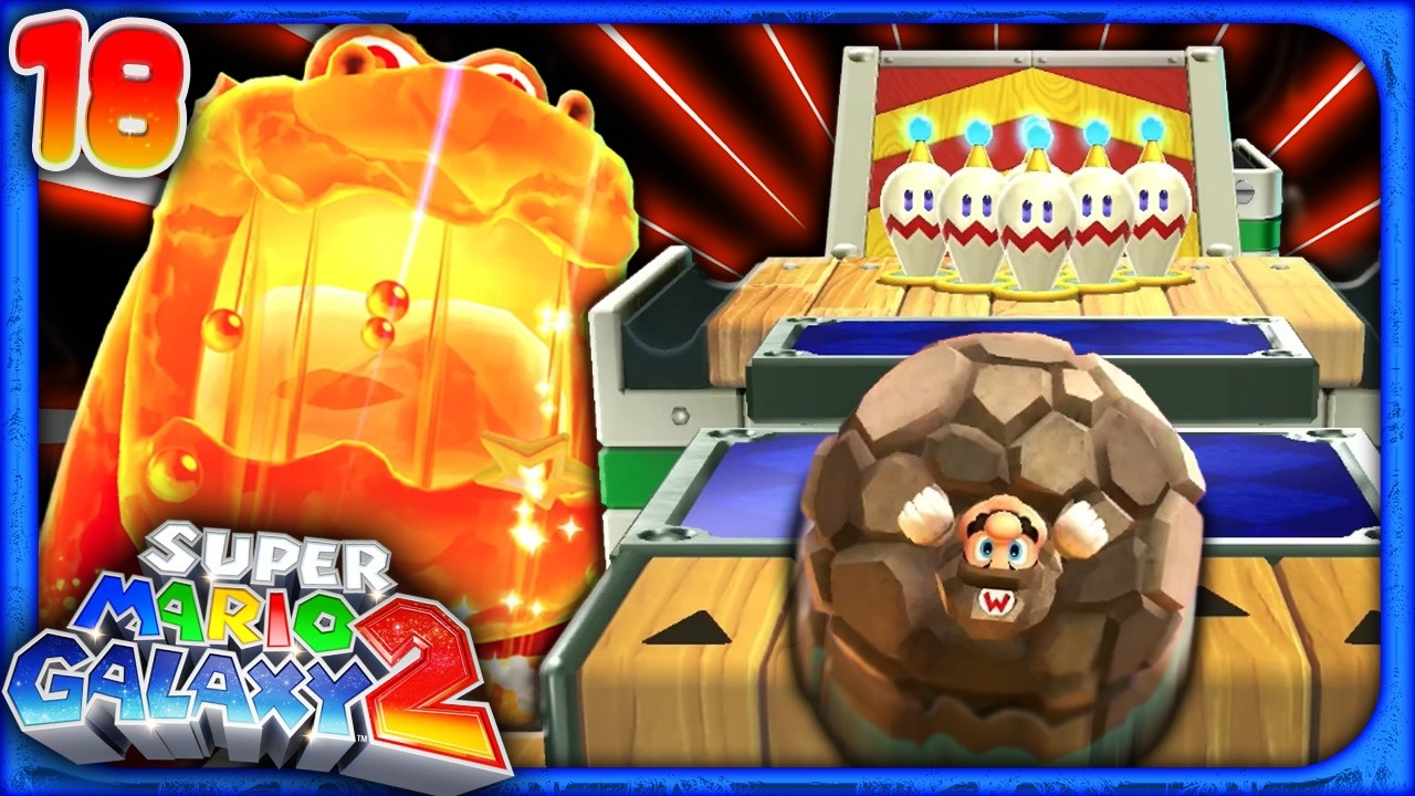 Es gibt ein BOWLING MINIGAME! | Super Mario Galaxy 2 #18