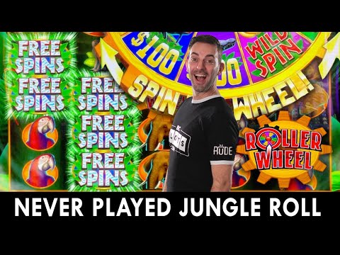🦍 NEW Jungle Roll Slot Machine w/ FREE SPINS