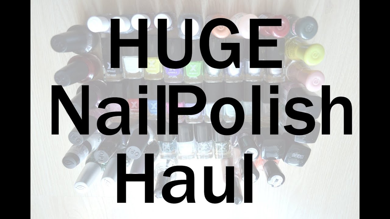 5. "New Nail Polish Colors for 2024: Dailymotion Haul and Swatches" - wide 3