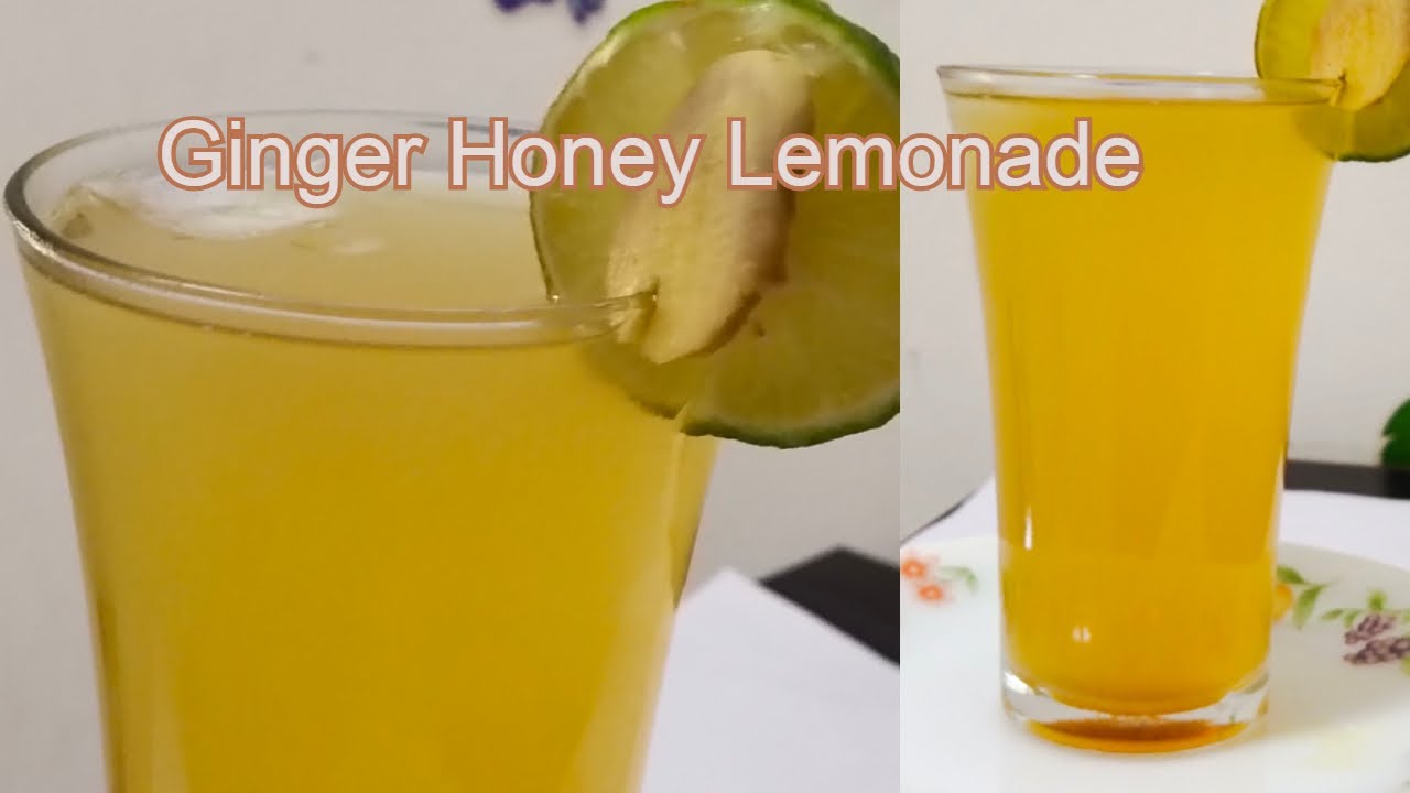 Lime juice recipe /lemon juice with ginger and honey /refreshing lime