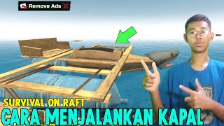 Cara Menggunakan Perahu Sampan - Survival And Craft | Game Raft Multiplayer Android! screenshot 5