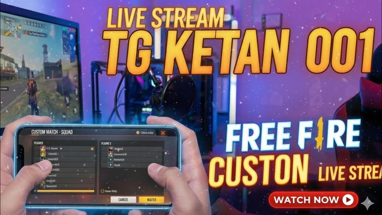 ​🔥 ONLY RANDOM CUSTOM CHALLENGE! 🔴 TG KETAN 001 LIVE STRIME 