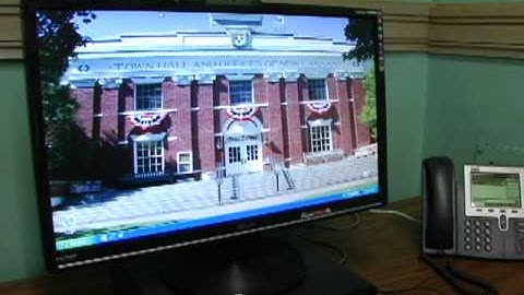 Town Hall More Accessible With New ADA Kiosk