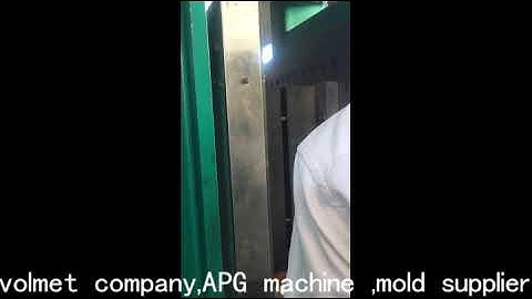 insulator epoxy resin bushing APG clamping machine eda@volmetapg.com