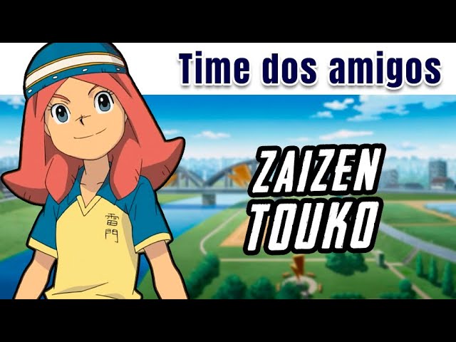 Alguns dos personagens de Inazuma Eleven Go parte 1 