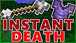 INFINITE DAMAGE using ARROWS in Minecraft!