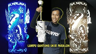 Cara membuat lampu hias dari paralon