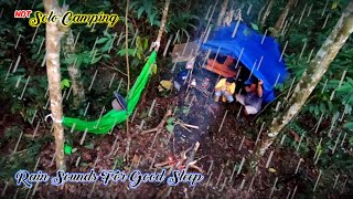 Not Solo Camping • Heavy Rain All Day • Relaxing Rain Sound of Rain • Rain Camp