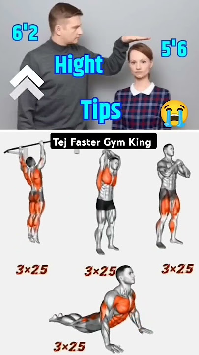 Increase Height in Fast & Easy Way Student's Workout (Boys & Girl') !!✅💪... #height 