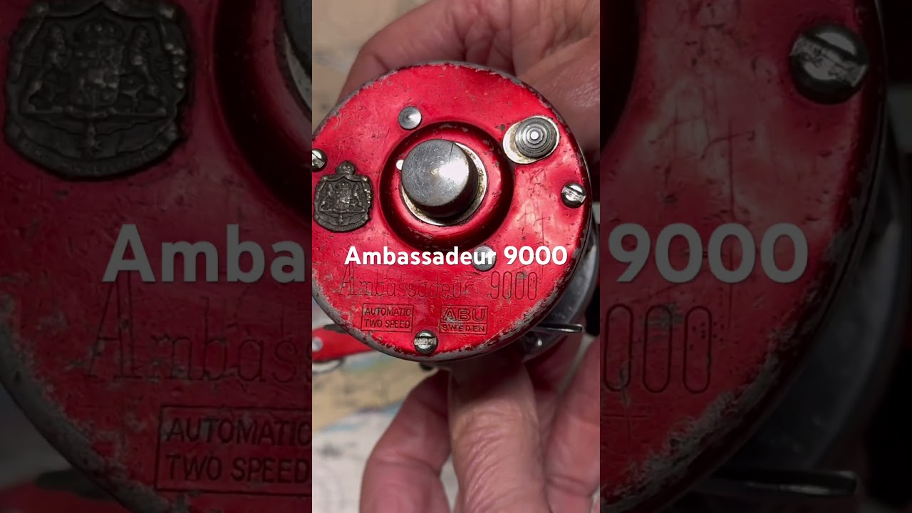 Abu Ambassadeur 9000 fishing reel for the day #fishing - YouTube