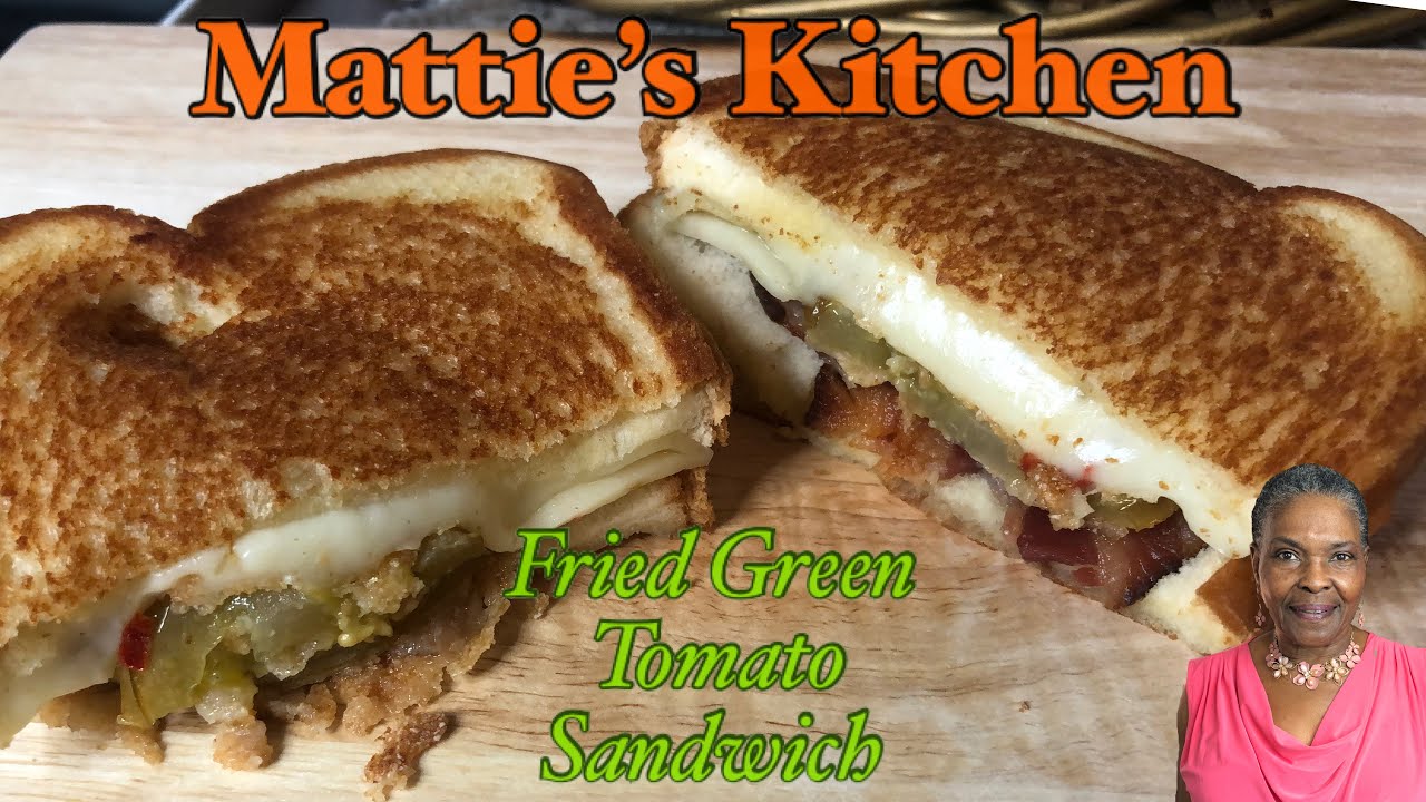 Fried Green Tomato Sandwich | Garden Update | Mattie's Kitchen