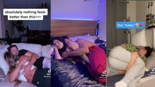 Roll Over While Cuddling to See Bf Reaction Tiktok Compilation