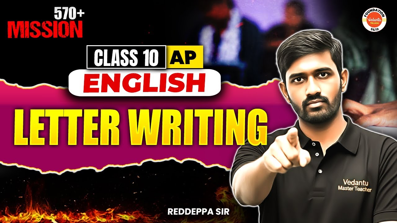 Letter Writing Format | Formal vs Informal | Class 10 AP Board English Grammar | Reddeppa Sir