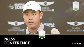 Tom Kim's Press Conference | 2023 Genesis Scottish Open